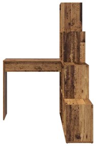 Secretária de canto Madeira antiga 101,5 x 149,5 x 149,5 cm