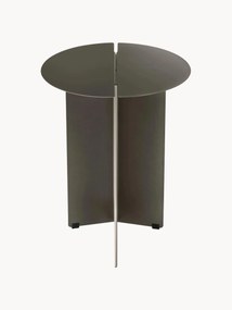Round Side Table Oru with Antique Finish