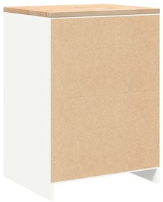 Armário de arrumação de garagem Branco 60x51x85 cm
