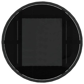 Conjunto de Jantar de 5 Peças para Jardim Preto Polirattan