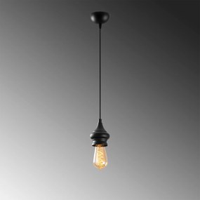 Candeeiro Chandelier Alaaddin – Preto – 9 x 9 cm