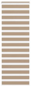 vidaXL Cortina de zebra 90x230 cm largura do tecido 85,9 cm poliéster