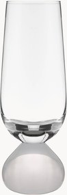 Copos de champanhe de cristal artesanais Zephyr, conjunto de 2