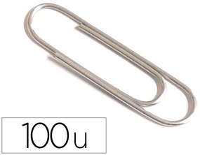 Clips Lismania L-Office Nº10 50 mm Caixa de 50 Unidades