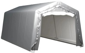 Tenda de armazenamento 300x600 cm aço cinzento