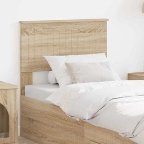 vidaXL Cabeceira Carvalho Sonoma 75 cm Madeira processada