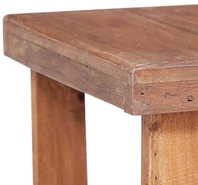 Mesa de centro 60x45x23 cm madeira de mogno maciça