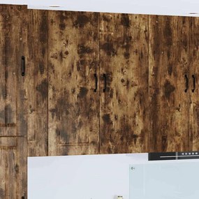 vidaXL Armário de Cozinha com porta Carvalho Defumado 40 x 31 x 100 cm