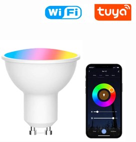 Lâmpada LED GU10 Smart WI-FI