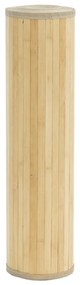 Tapete retangular 60x500 cm bambu cor natural clara