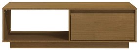 Mesa de centro 110x50x33,5 cm pinho maciço castanho mel