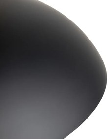 Candeeiro de suspensão inteligente preto com dourado incl. Wifi G95 - Titus