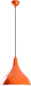 Candeeiro de Teto Bitlis – Laranja – Ø22 h:26 cm