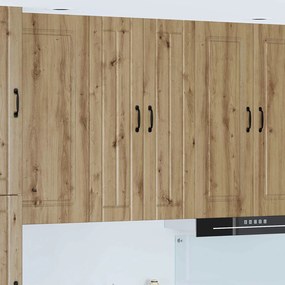 vidaXL Armário de Cozinha Carvalho Artesanal 60 x 31 x 100 cm