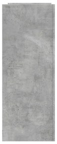 Mesa consola 100x35x90 cm derivados de madeira cinzento cimento