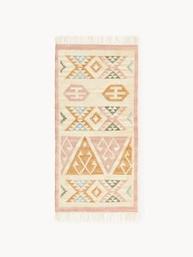 Tapete kilim em lã tecido à mão Anisa