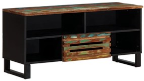 Móvel de TV 100x34x46 cm madeira de acácia maciça