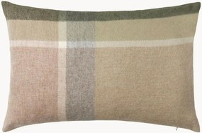 Capa de almofada reversível em lã de alpaca Manhattan