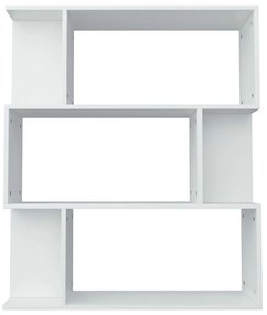 Estante/divisória 80x24x96 cm derivados de madeira branco