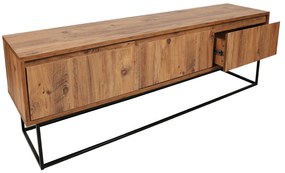 Móvel TV Lupin – Nogueira – 140 cm x 50 cm x 40 cm
