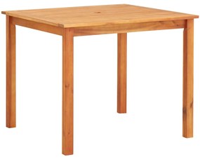Mesa de jardim 88x88x74 cm madeira de acácia maciça