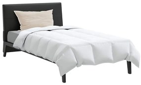 Edredão com travesseiro 2 pcs Branco 135 x 220 cm Penugem