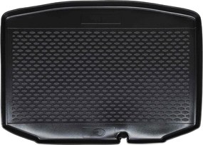 vidaXL Tapete de Porta-Malas Preto compatível com ŠKODA FABIA II HB