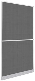 141565 vidaXL Tela anti-insetos articulada para portas 120 x 240 cm branco