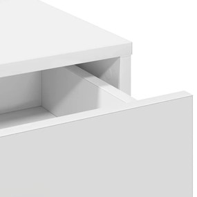 Mesa de Maquiagem vidaXL com Luzes LED Brancas 50x41x135 cm
