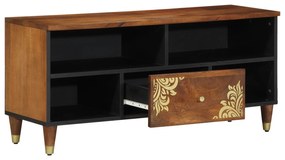 Cabide de TV 100x33x46 cm Madeira de Mangueira