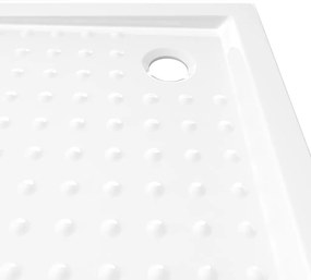 Base de chuveiro com pontos 90x90x4 cm ABS branco