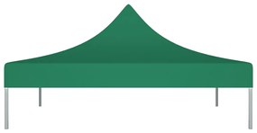 Teto para tenda de festas 2x2 m 270 g/m² verde