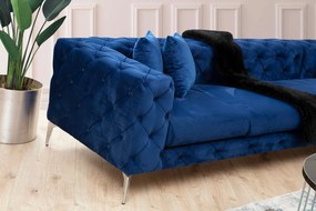 Sofá de Canto Como – Azul Marinho – 310 cm x 70 cm x 270 cm