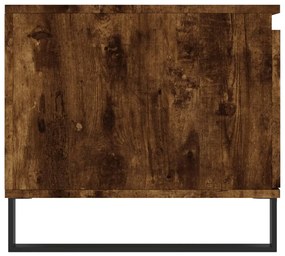 Mesa de centro 100x50x45 cm derivados madeira carvalho fumado