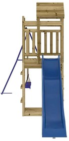 Conjunto de brincar para exterior madeira de pinho impregnada