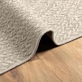 Tapete ZIZUR creme 240x340cm aspeto de juta interior e exterior
