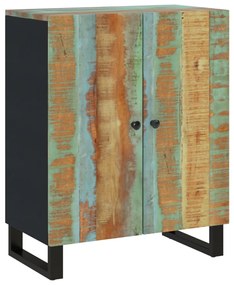 Aparador 60x33x75 cm madeira recuperada maciça