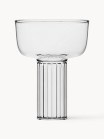 Taça de champanhe em vidro de borossilicato artesanal Liberta