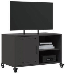 Móvel de TV 68x39x43,5 cm aço preto