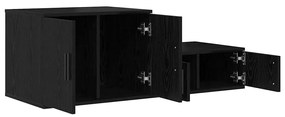Armário de Armazenamento vidaXL Preto 108x41x40 cm em Madeira Intermed