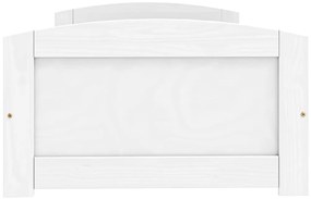 Sofá-cama com 2 gavetas 90x200 cm madeira de pinho maciça IRUN