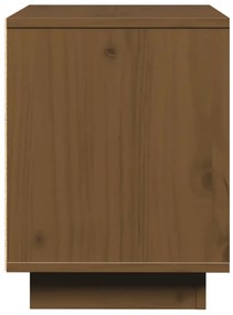 Mesas de cabeceira 2 pcs 40x30x40 cm pinho maciço castanho mel
