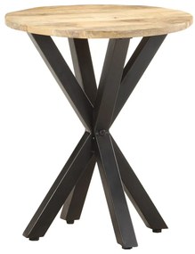 Mesa de apoio 48x48x56 cm madeira de mangueira maciça