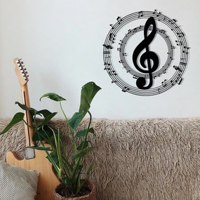 Acessório Decorativo de Parede Arrakis – Preto – 48 x 48 cm