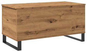 Mesa centro 90x44,5x45 cm derivados madeira carvalho artisiano