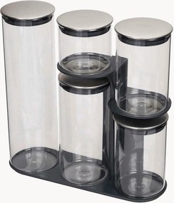 Recipientes para alimentos Podium, conjunto de 5