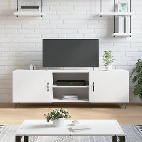 Móvel de TV 150x30x50 cm derivados de madeira branco