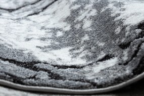 Tapete moderno COZY 8871 Marble, Mármore - Structural dois níveis de lã cinzento