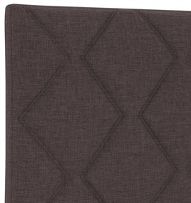 Estrutura de Cama vidaXL Castanho 80x200 cm em Tecido