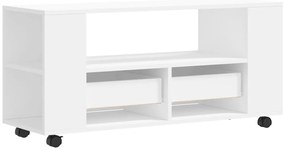 Móvel de TV 102x34,5x43 cm derivados de madeira branco
